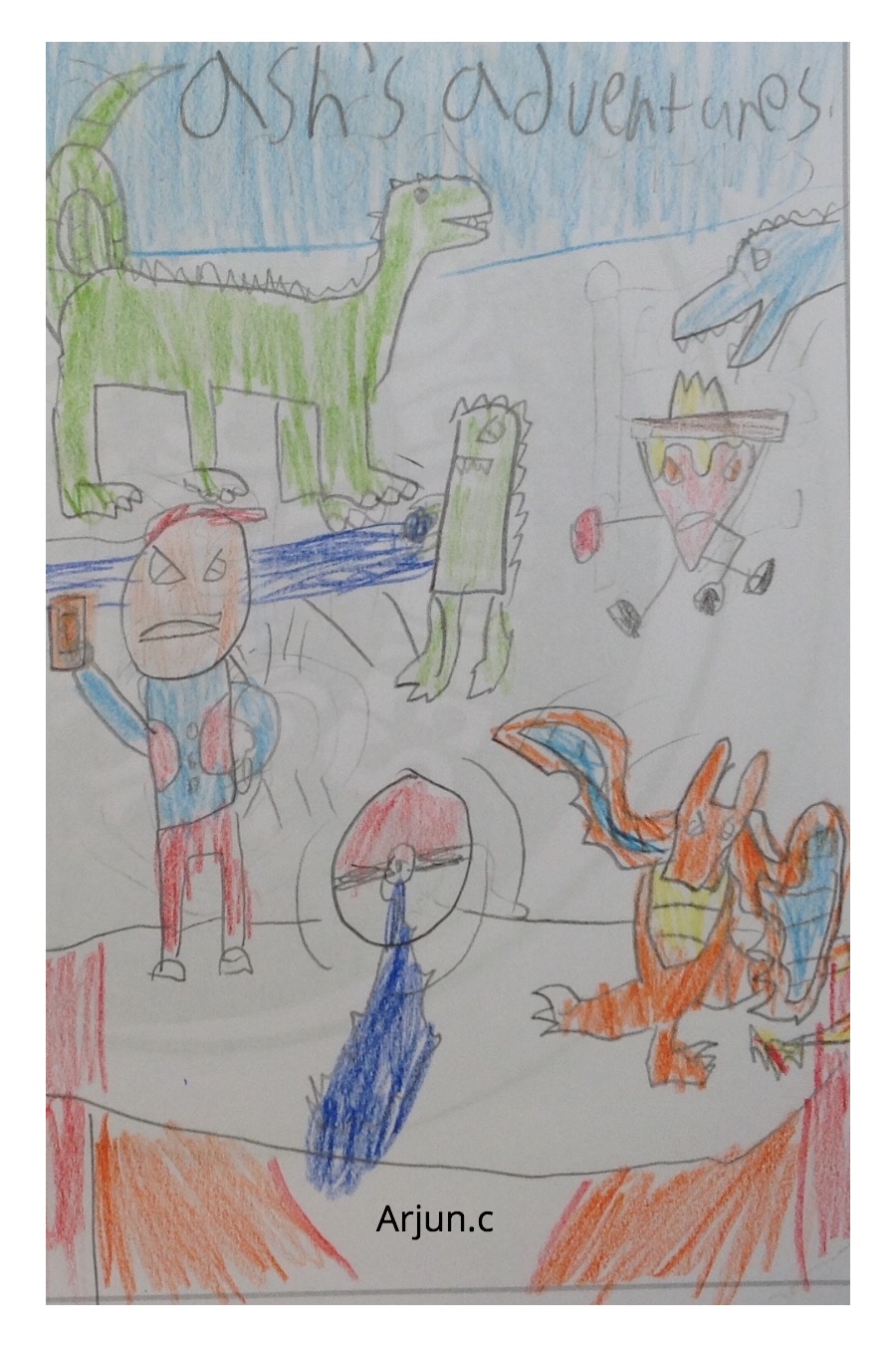 Ash’s Adventure by Arjun C