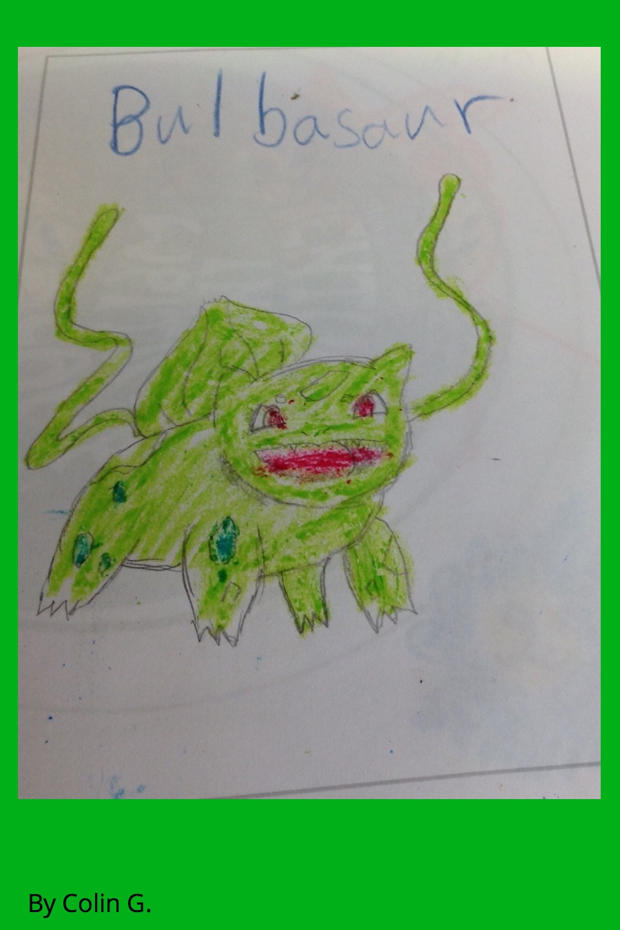 Bulbasaur By Colin G