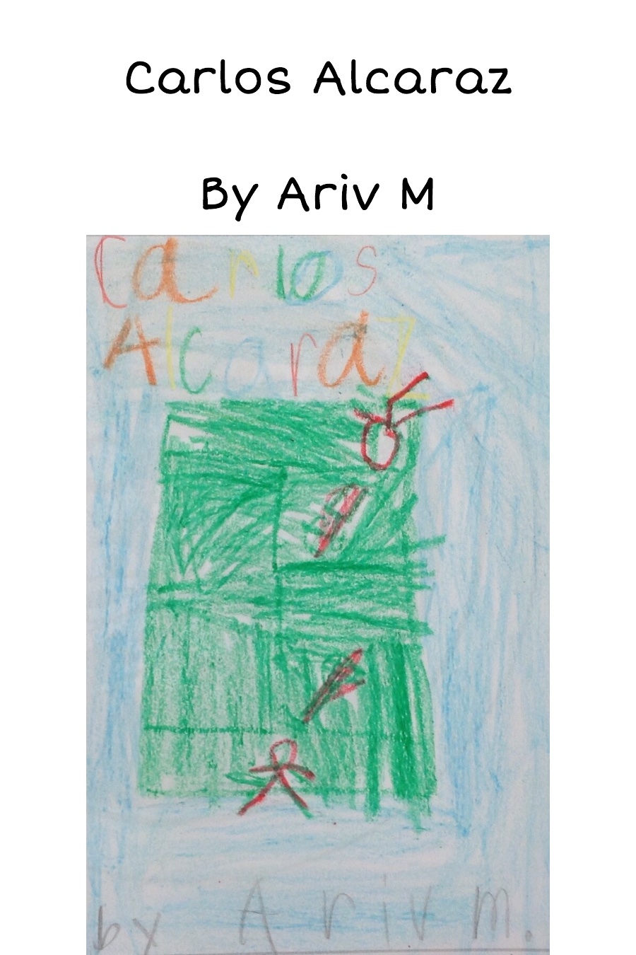 Carlos Alcaraz by Ariv M