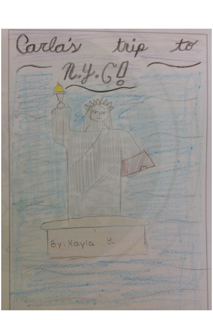 Carla’s Trip to NYC by Kayla Y