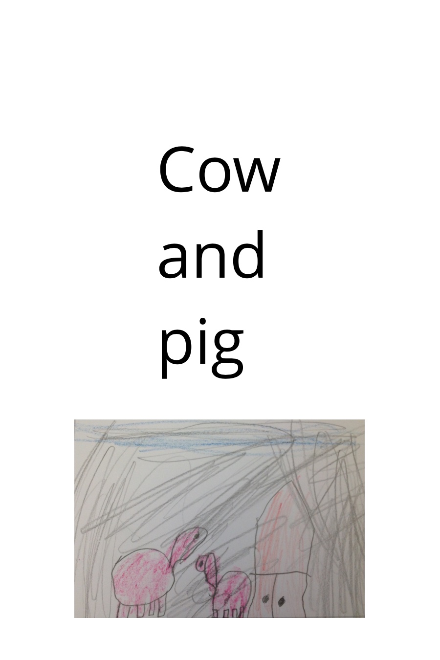 Cow and Pig by Kabir I