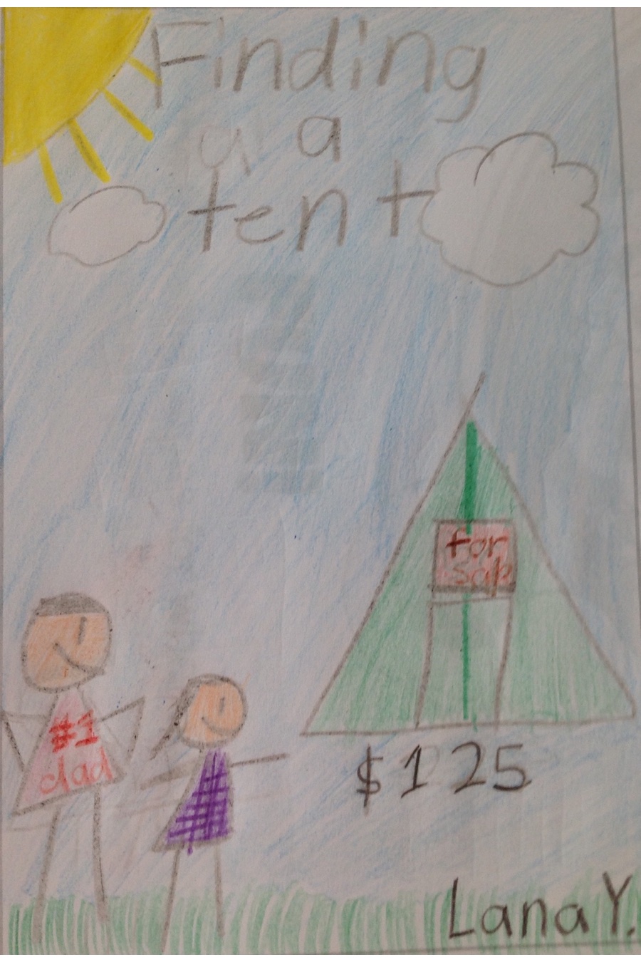 Finding a Tent by Lana Y