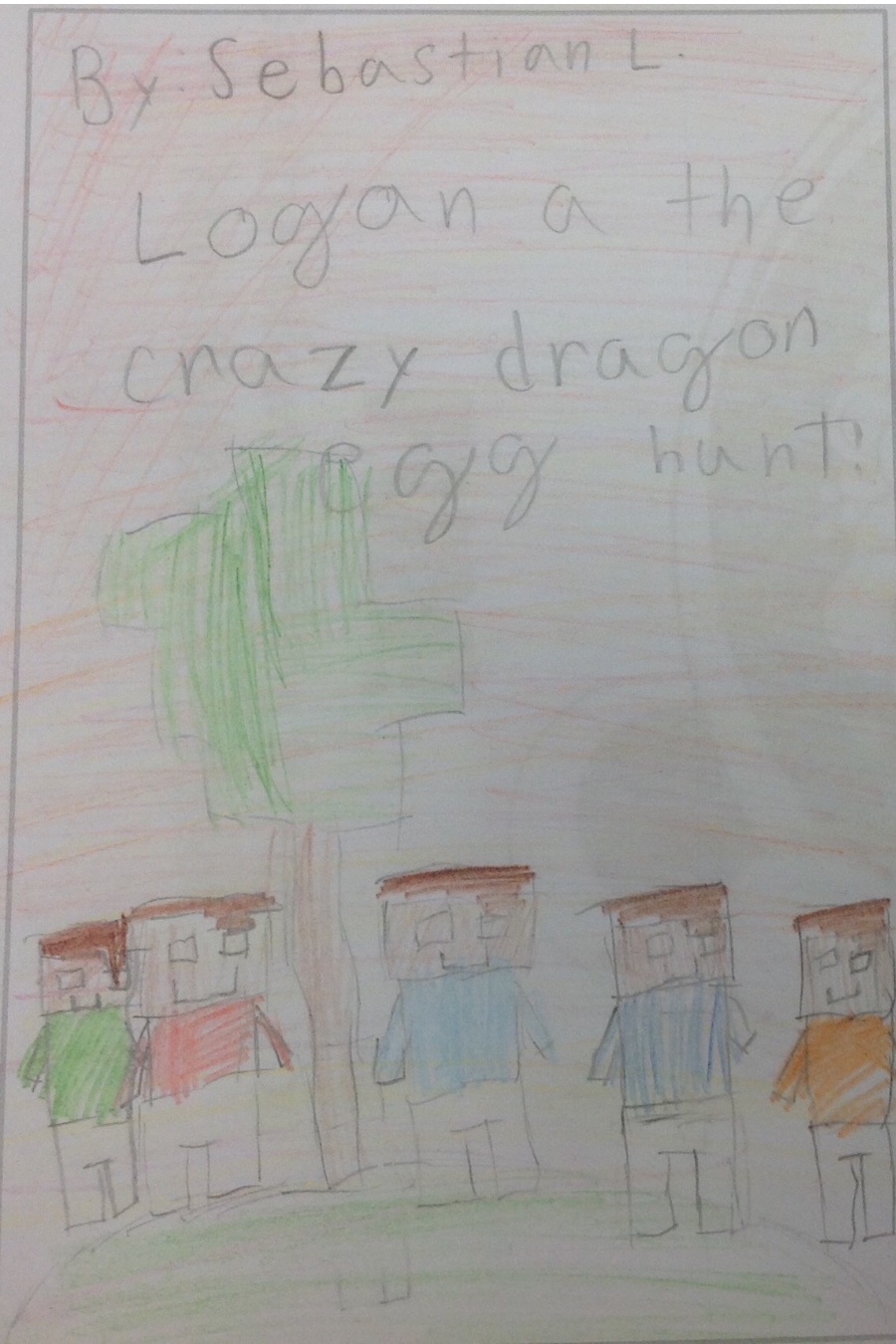 Logan and the Crazy Dragon Egg Hunt! by Sebastian L
