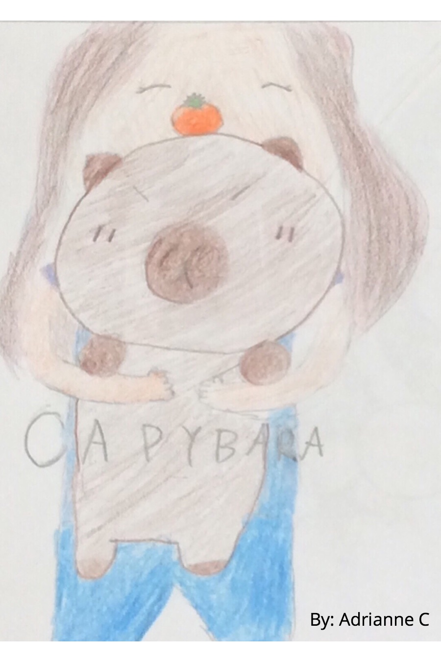 Capybara by Adrianne C