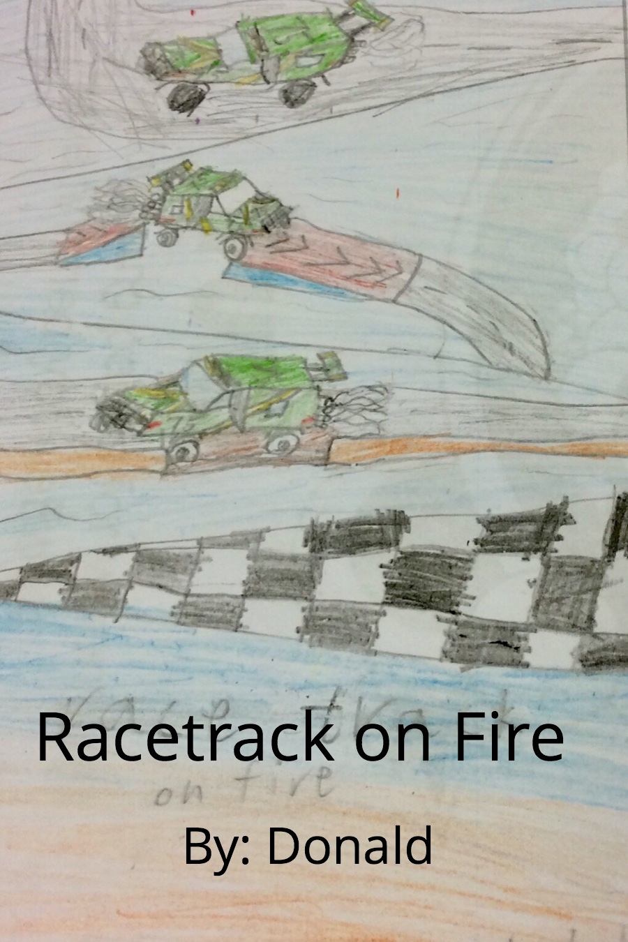 Racetrack on Fire by Donald T