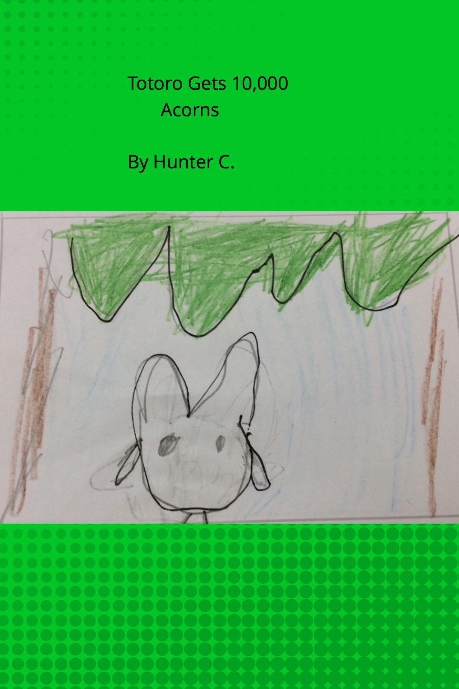 Totoro Gets 10,000 Acorns by Hunter C
